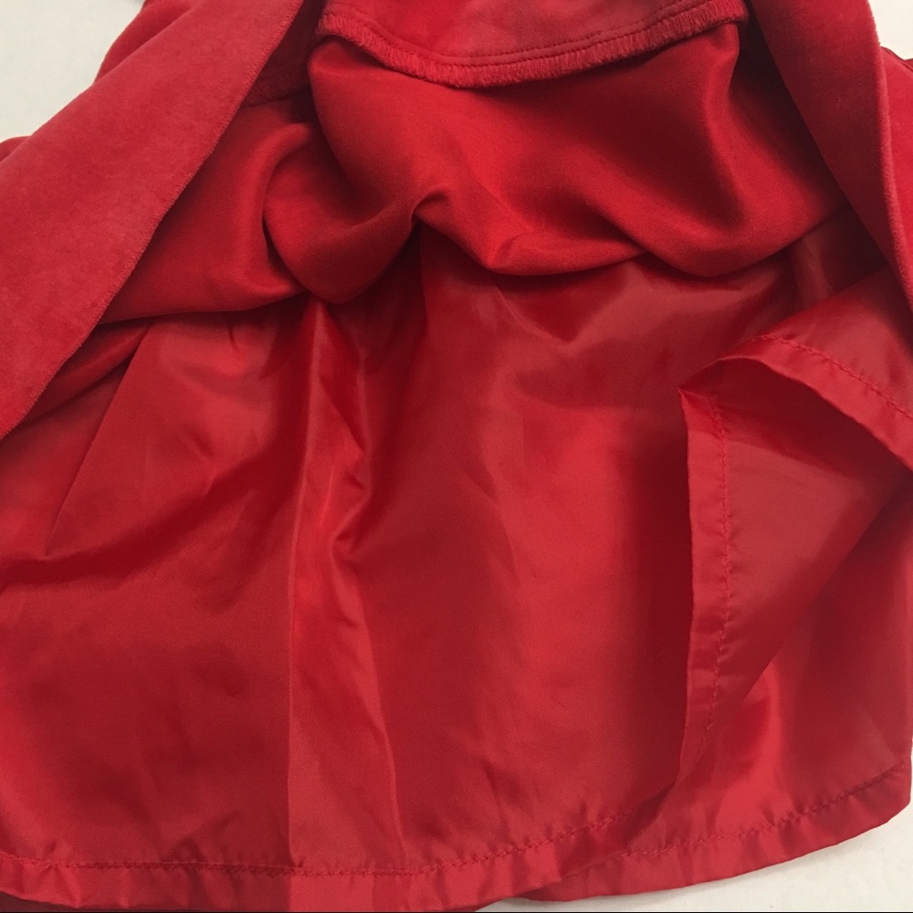 Carter’s Red Velvet Dress - Picture 5 of 6